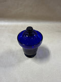 Cobalt Blue Thos Webb Vanity Jar