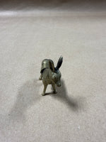 Mini Brass Donkey Figurine