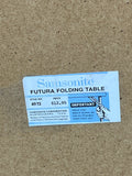Samsonite Futura Green Folding Card Table with (4) =folding Chairs