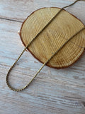16” Gold Tone Chain Necklace
