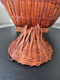 Filipino Woven Bamboo Fishing Trap Basket