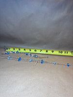 Clear, Blue & Silver Necklace/Bracelet Set - THREE SETS AVAILABLE PRICED INDIVIDUALLY $18 EA