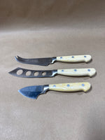 Lot Of 3 Petite Maison Cheese Knives