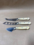 Lot Of 3 Petite Maison Cheese Knives
