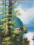 Original Scenic Landscape Painting; Signed Risk