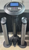 Singing Machine iSM1080 WiFi Enabled Pedestal Karaoke System with Speakers & Microphone (WORKS)