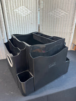 Staples The Desk Apprentice Black Plastic Swivel Desk Organizer
