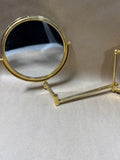 Kimball & Young Brass Swing Wall Mirror AS IS