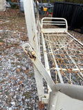Vintage Painted Metal Porch Glider (PROJECT PIECE)