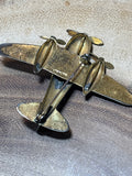 Vintage Sterling (Vermeil) Bomber Pin - Propellers Twirl