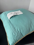 C&F Enterprises Embroidered Seahorse Throw Pillow with Rope Trim