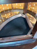 Round Glass Top Table with (4) Stools