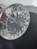 (C) Waterford Crystal Lismore Flared Vase AS IS (READ DESCRIPTION CAREFULLY)