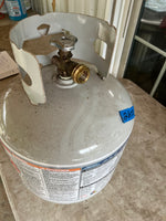 Blue Rhino Propane Tank, feels at least half full