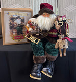 Grandeur Noel Collector’s Edition Vintage Santa in Box