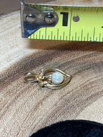14K Gold & Pearl Pendant