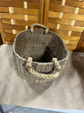 Woven Basket with Rope Handles, 2 Available, PRICED INDIVIDUALLY, $20 Each