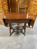 Petite Drop Side Library Table with Drawer