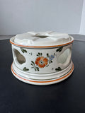 2-Piece Villeroy & Boch Alt Amsterdam Floral China Warmer Stand (H)