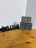 Motivational Decor Signs - 5 Signs