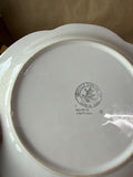 White Bordallo Cabbage Salad Plates - Set Of 6