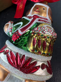 Gingerbread Girl Cookie Waterford Holiday Heirloom Ornament in Box