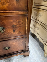 Antique Chest on Chest, "Presland's Depository"***HEAVY ITEM***