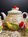 Vintage Fred Roberts (Japan) Fruit Tea Set