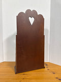 Dark Wood Virginia Metal Crafters Spoon Holder
