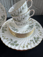 45-Piece Minton England Greenwich Bone China Set
