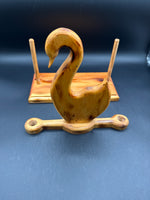 Handmade Swan Napkin Holder