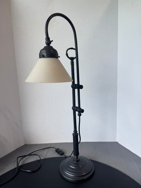 Art Deco Style Vintage Metal Lamp