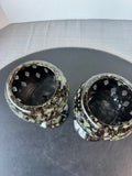 Pair of Three Hands Pottery Chalice Candle Holders & Luminaries