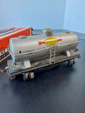 No. 2654 Sunoco Oil Tank Car Vintage Lionel Train for “O” Gauge Track with Box