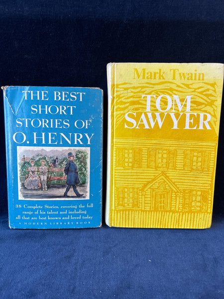 Vintage The Best Short Stories of O. Henry & Tom Sawyer Books