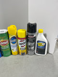 Cleaning Lot O.  Most bottles at least half full; Comes with Carrying Caddy