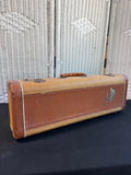 Getzen Super Deluxe Vintage Tri-Color Trumpet with Hard Case & Accessories