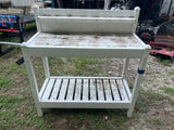 PVC Vinyl Potting Bench
