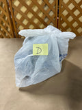 D- Blue Tone Ribbon Lot, 7 rolls