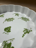 Herb Garden Quiche Dish