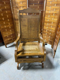 Vintage Cane Bouncing Rocking Chair