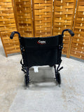 Compass Health Brands Corp Carex Transport Wheel Chair with Foot Supports