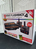 Atari Flashback 4 Classic Game Console with Controllers, Poster & 76 Built-In Games in Box