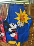 Mickey & Minnie Aprons, Adult/One Size