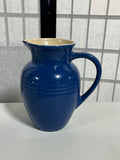 Le Creuset Blue Ceramic Pitcher