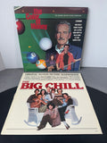 Pair of Original Motion Picture Soundtrack Vintage LP Vinyls: Big Chill & Color of Money (EE)