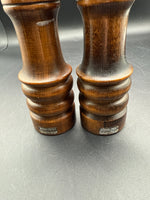 Primitive Wooden Salt And Pepper Shakers