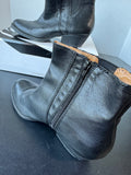 Black Nine West Vasloane Leather Ankle Boots in Box WOMEN’S SIZE 8.5