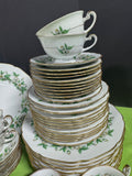 81-Piece Royal York Germany Orange Blossom China Set