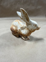 Heavy Decorative Bunny — Rusty